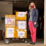 SUNY Oswego Visiting Scholars from China Donate PPE to Oswego Health