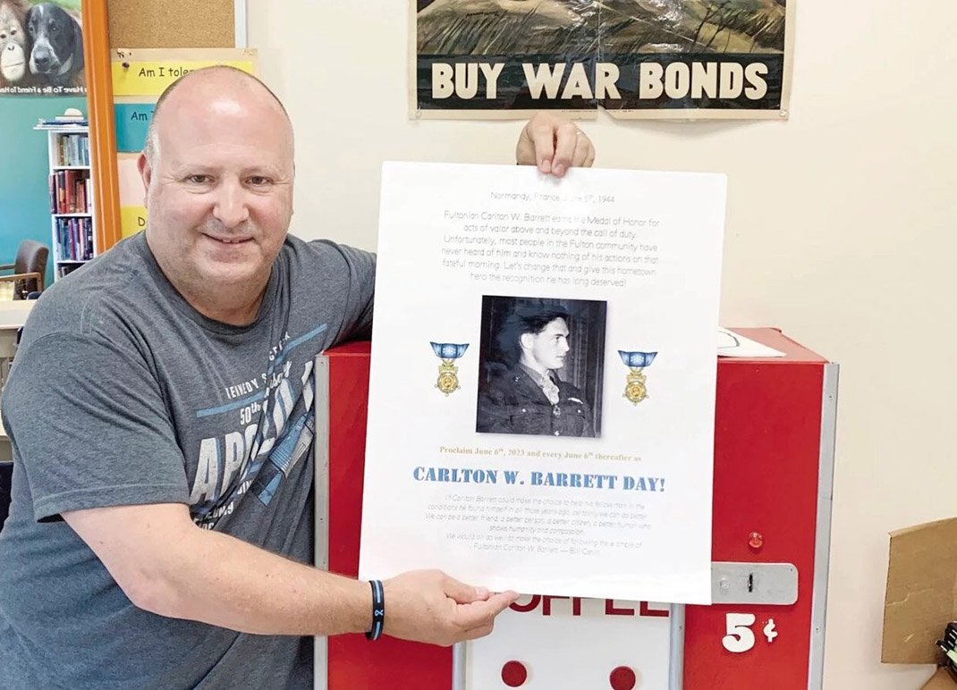Read more about the article Fulton World War II Veteran Recognized