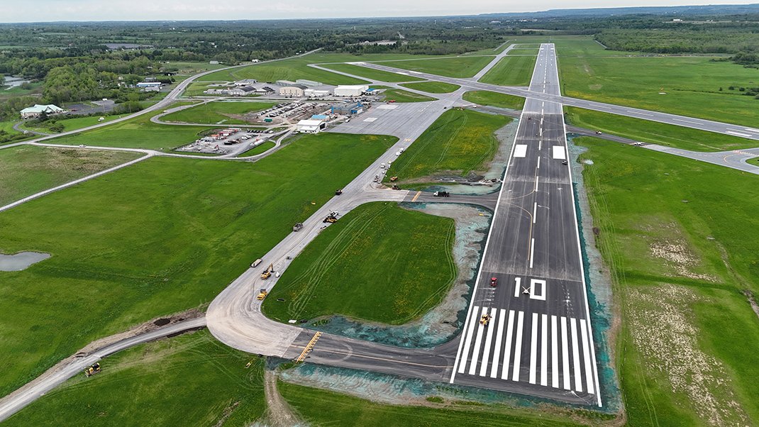 Read more about the article Watertown International Airport Completes Runway 10-28 Rehabilitation Ahead of Schedule