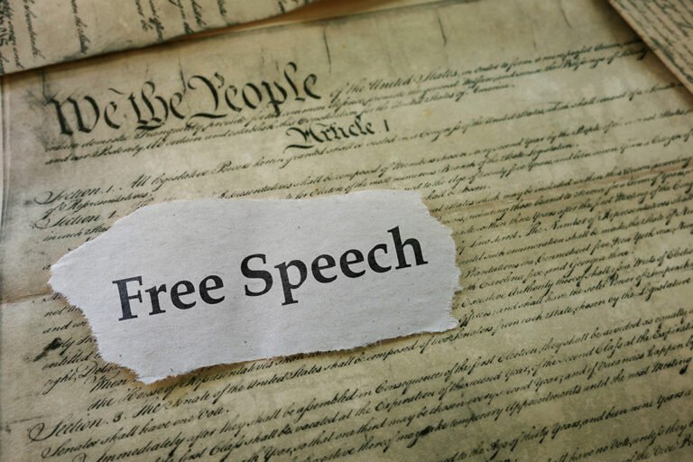 Free Speech vs. Saving Face