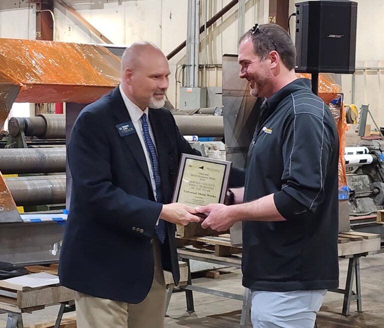 BUSINESS UPDATE: Universal Metal Works Named Small Business of the Year